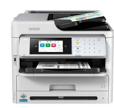 Impresora multifuncional EPSON WF-M5899, Imprime / Escanea / Copia / Fax / Lan / WiFi