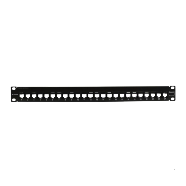 Patch Panel Siemon Ultramax Plano 24 Puertos UTP UPN-F1-24E-RS